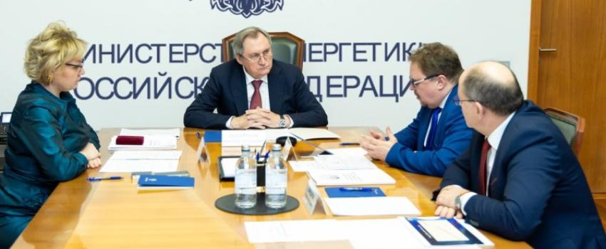 Министр энергетики РФ Н.Г. Шульгинов встретился с руководителями Всероссийского Электропрофсоюза и Ассоциации «ЭРА России»