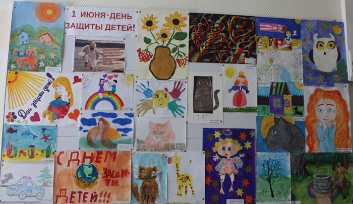 Выставка детских рисунков