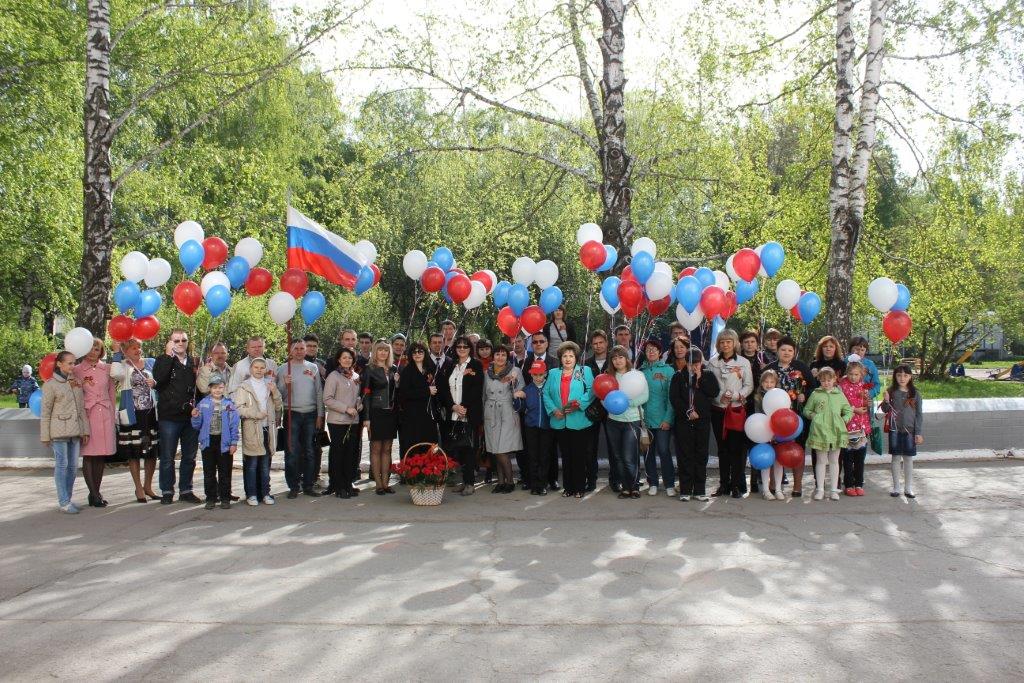 Традиция в День Победы