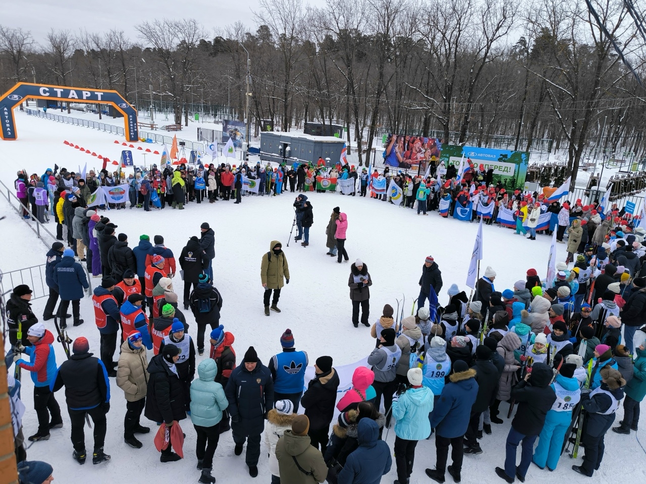 Спортивный дух и зимняя красота!