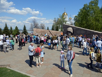 Фоторепортаж с возложения цветов к Вечному огню