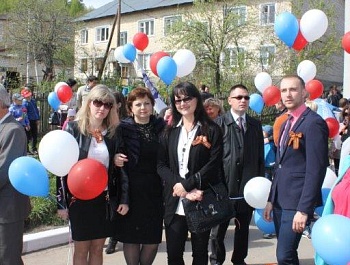 Традиция в День Победы