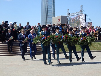 Возложение цветов к Вечному огню!