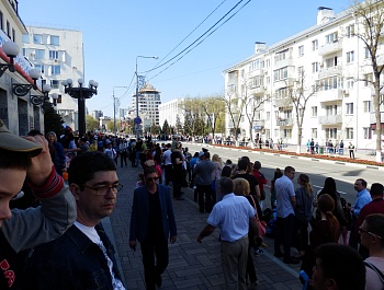 Фоторепортаж с возложения цветов к Вечному огню