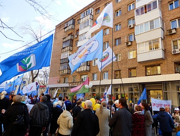 Фоторепортаж с первомайского шествия